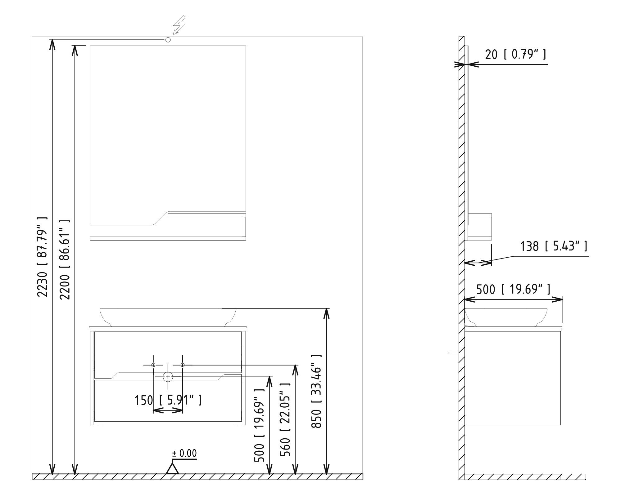 ������� ORKA Galia 60x100 Lidya