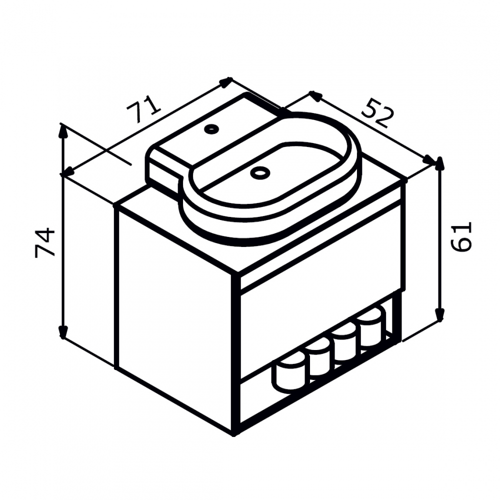 ����� ��� �������� ORKA Knidos 70 ���������, Legnano
