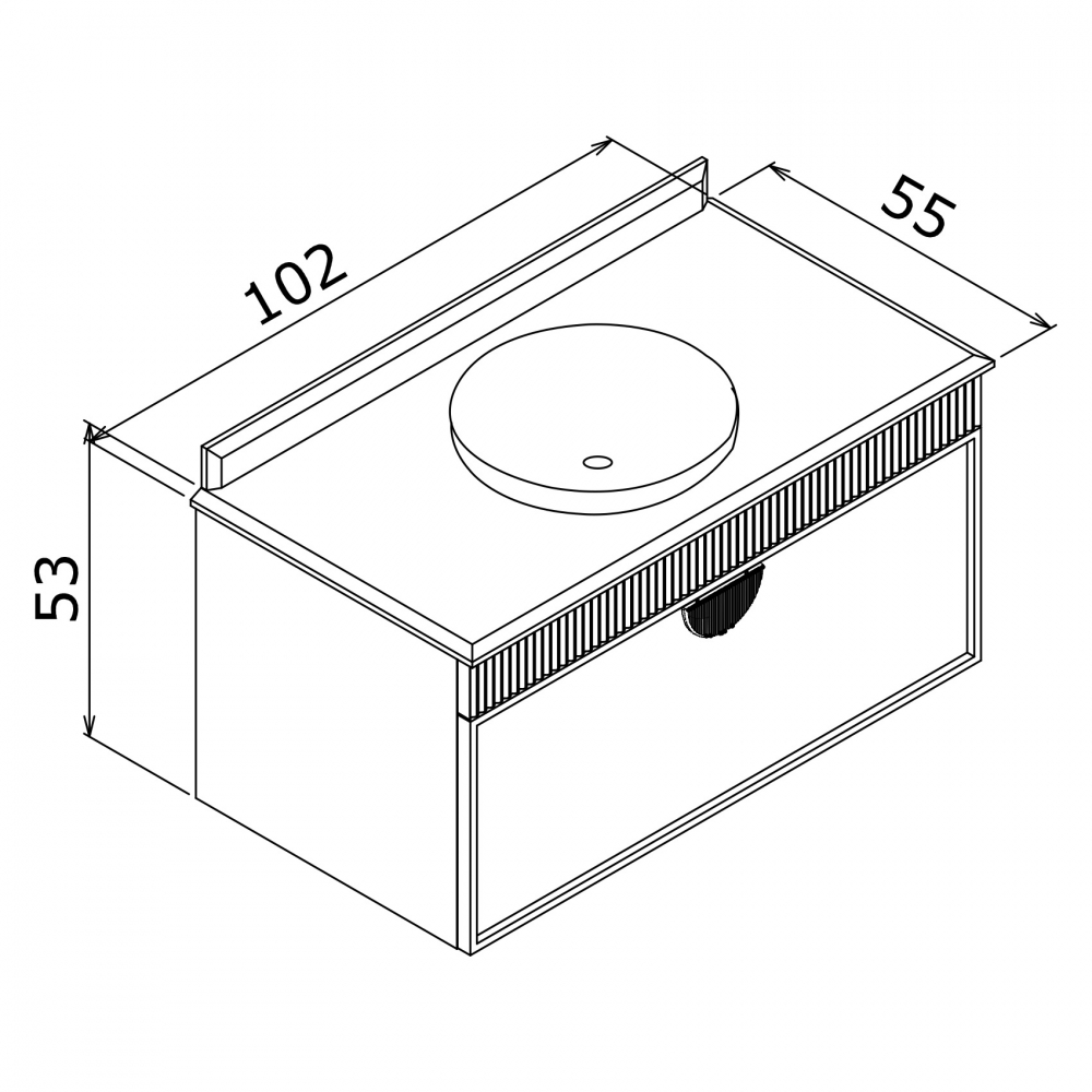 ����� � ��������� ORKA Molino 100 ���������, ����� �������, 2 ����� � ��������� ������ � ����