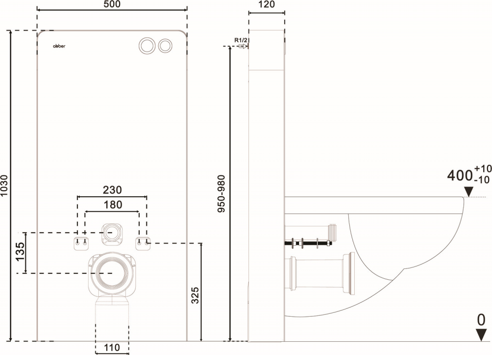 ��������������� ������ �������� ������� ABBER AC0107MW ��� ���������� �������, �����