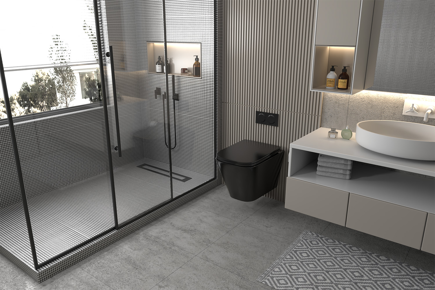 ������ ABBER Rechteck AC1201MB ��������� ������ �������, ������������