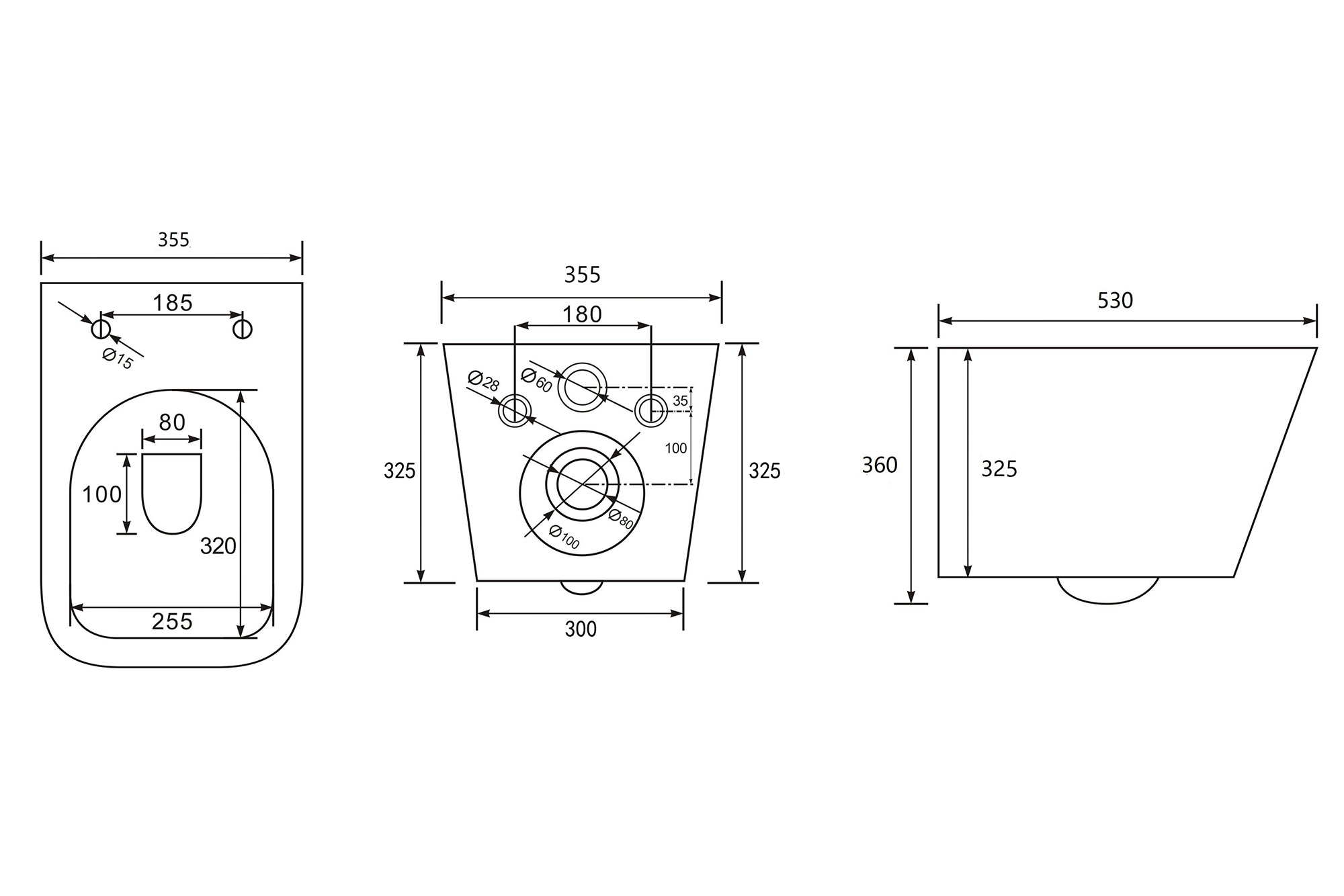 ������ ABBER Rechteck AC1201T ��������� �����, ������������, ���� �������