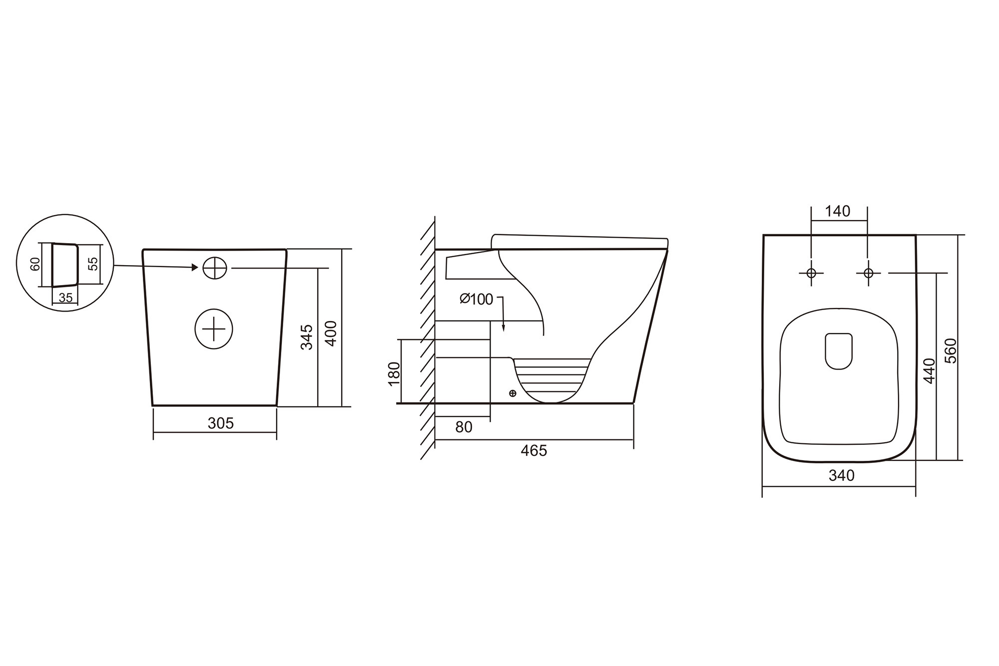 ������ ABBER Rechteck AC1211 ���������� �����, ������������