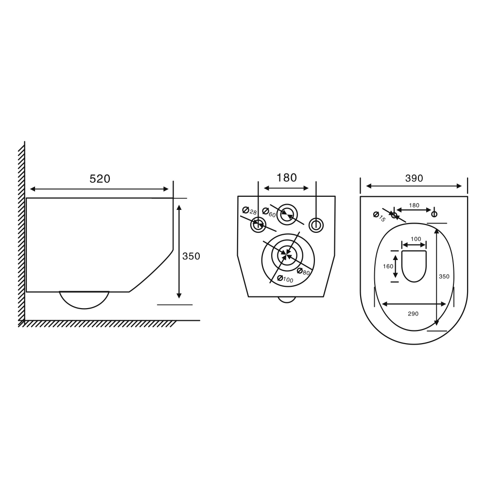 ������ ABBER Rechteck AC1218 ��������� �����, ������������, ���� ������� � �������� ����