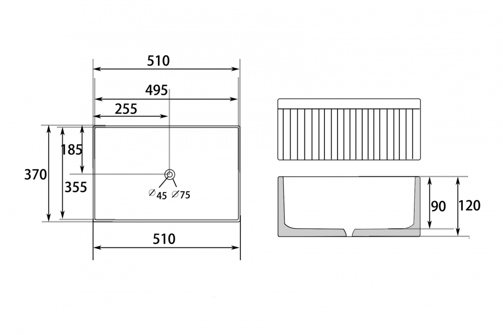 �������� ��������� ABBER Rechteck AC2216 �����