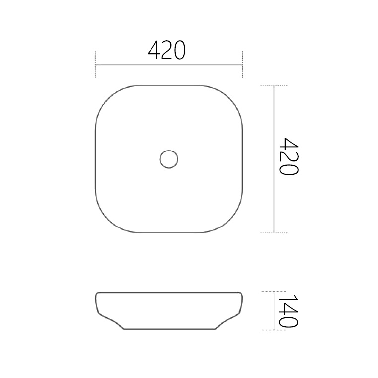 �������� ��������� ABBER Rechteck AC2217MBG ������� �������