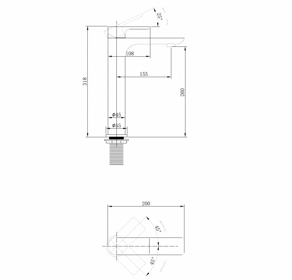 ��������� ABBER Weiss Insel AF8011FW ��� ��������, ����� �������