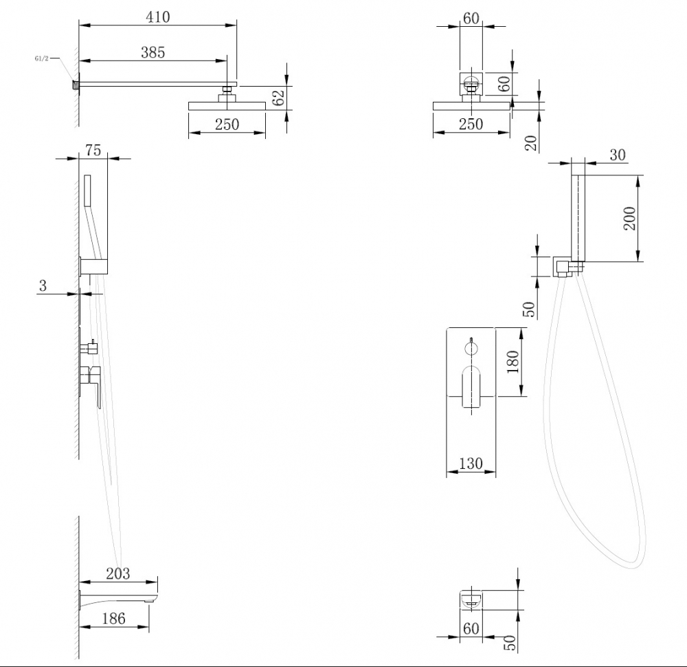 ������� ������� ABBER Weiss Insel AF8017 �������� ������� � �������, ����
