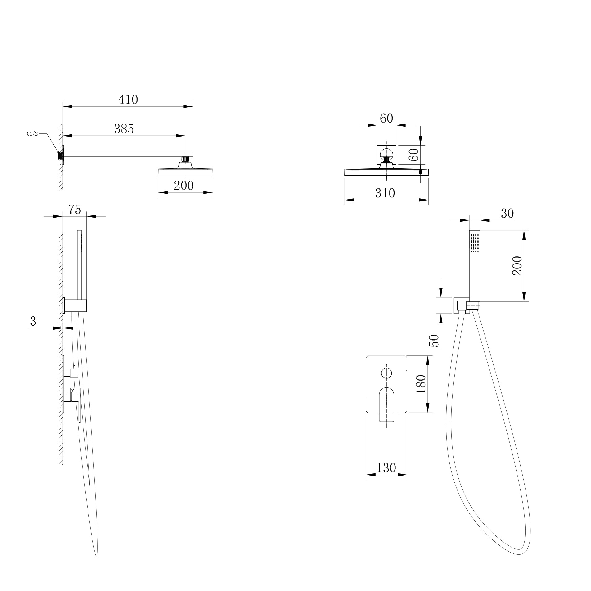 ������� ������� ABBER Weiss Insel AF8018FW �������� ������� ��� ������, ����� �������
