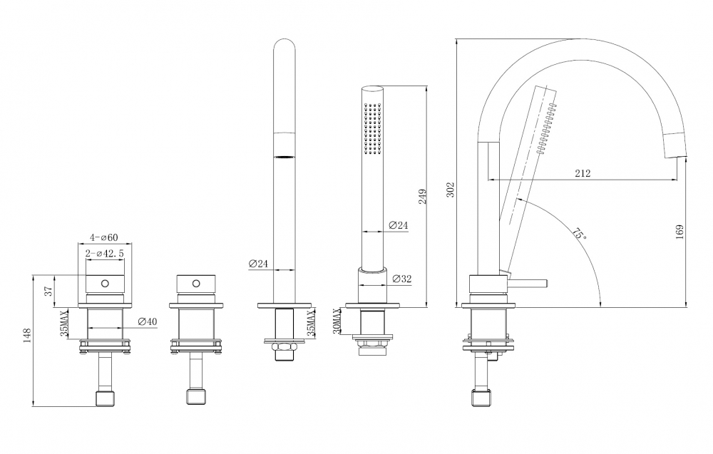 ��������� ABBER Wasser Kreis 316 AF8113BG �� ���� �����, ������ �������������