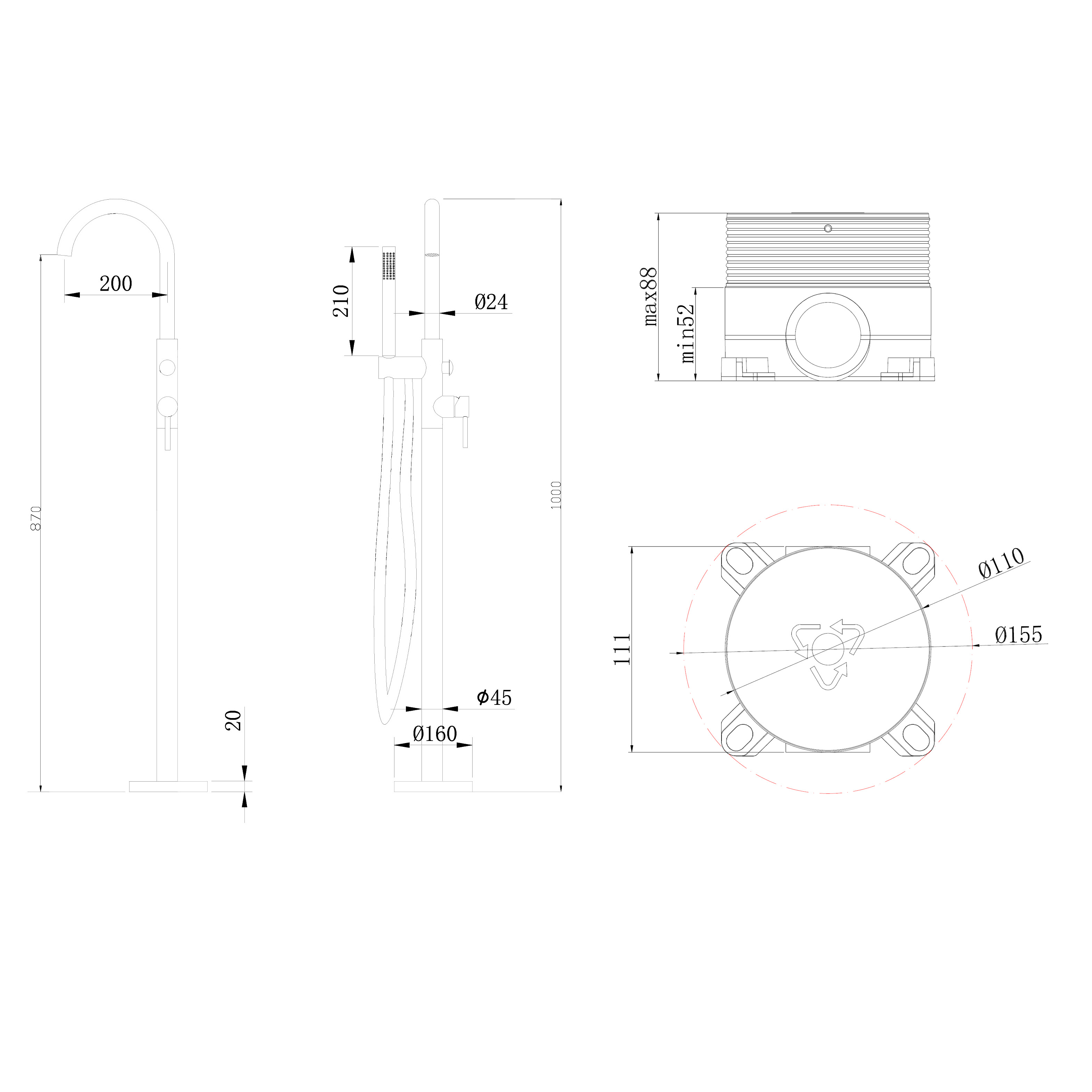 ��������� ABBER Wasser Kreis AF8115 ��������� ��� �����, ����