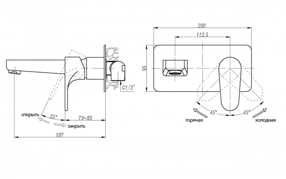 ��������� ABBER Eleganz AF8312 ��� �������� �������� �������, ����