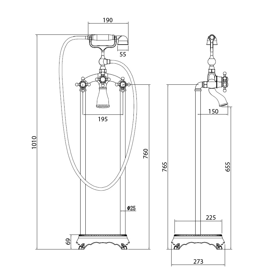 ��������� ABBER Klassik AF8415G ���������, ������