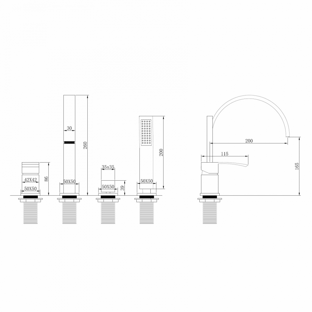 ��������� ABBER Wasserfall AF8613G �� ���� �����, ������ �������