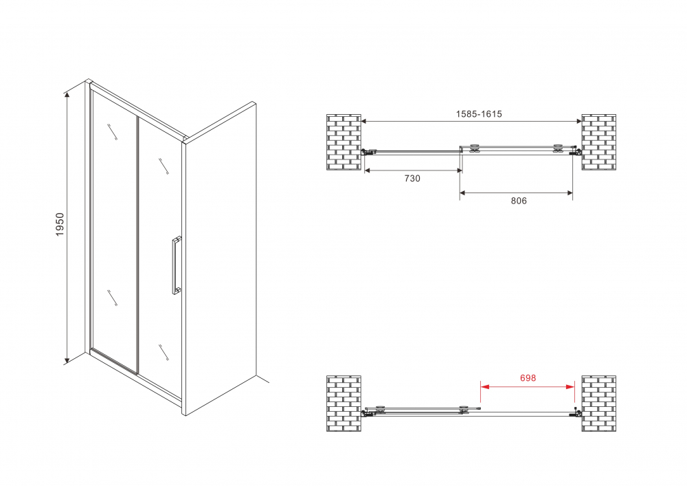������� ����� ABBER Schwarzer Diamant AG30160H
