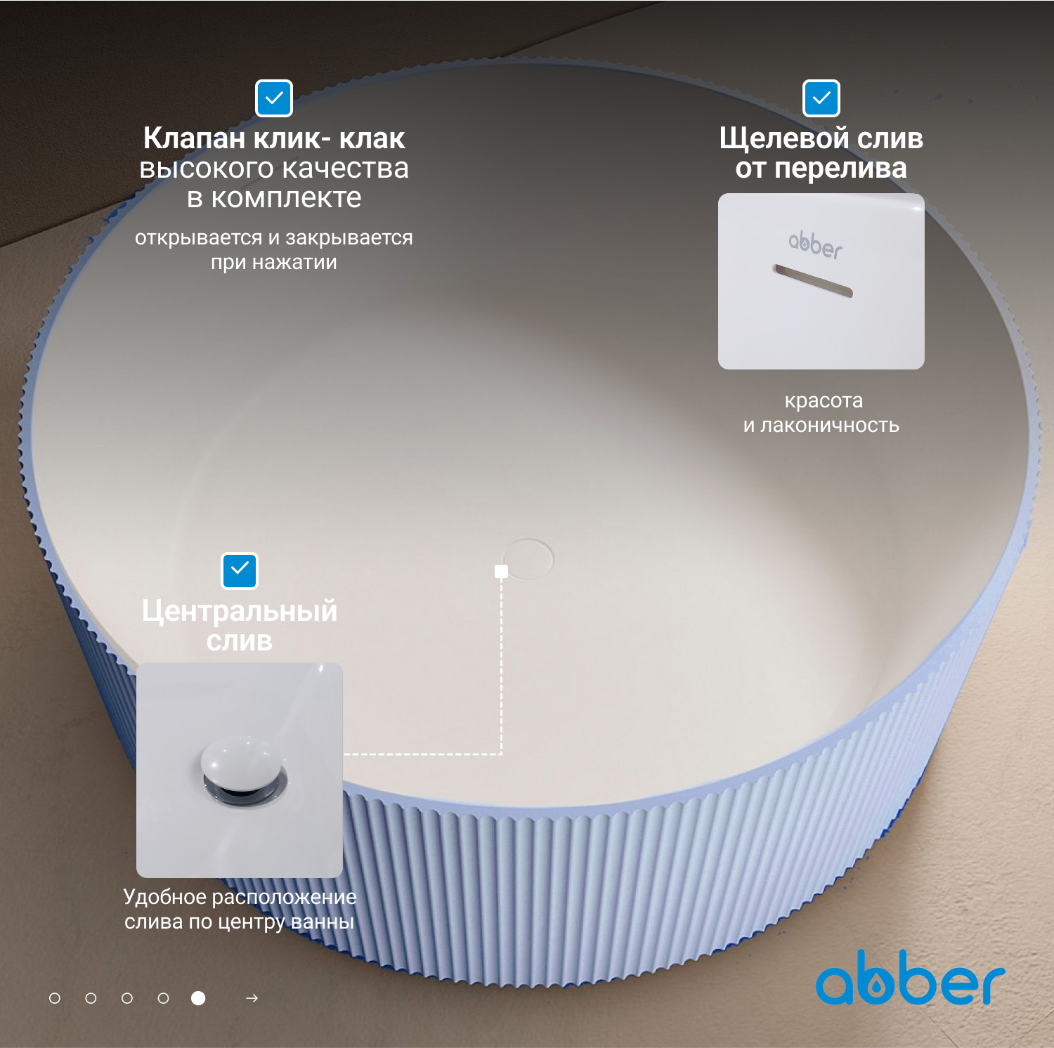 ����� �� �������������� ����� ABBER Stein AS9679Blau �������