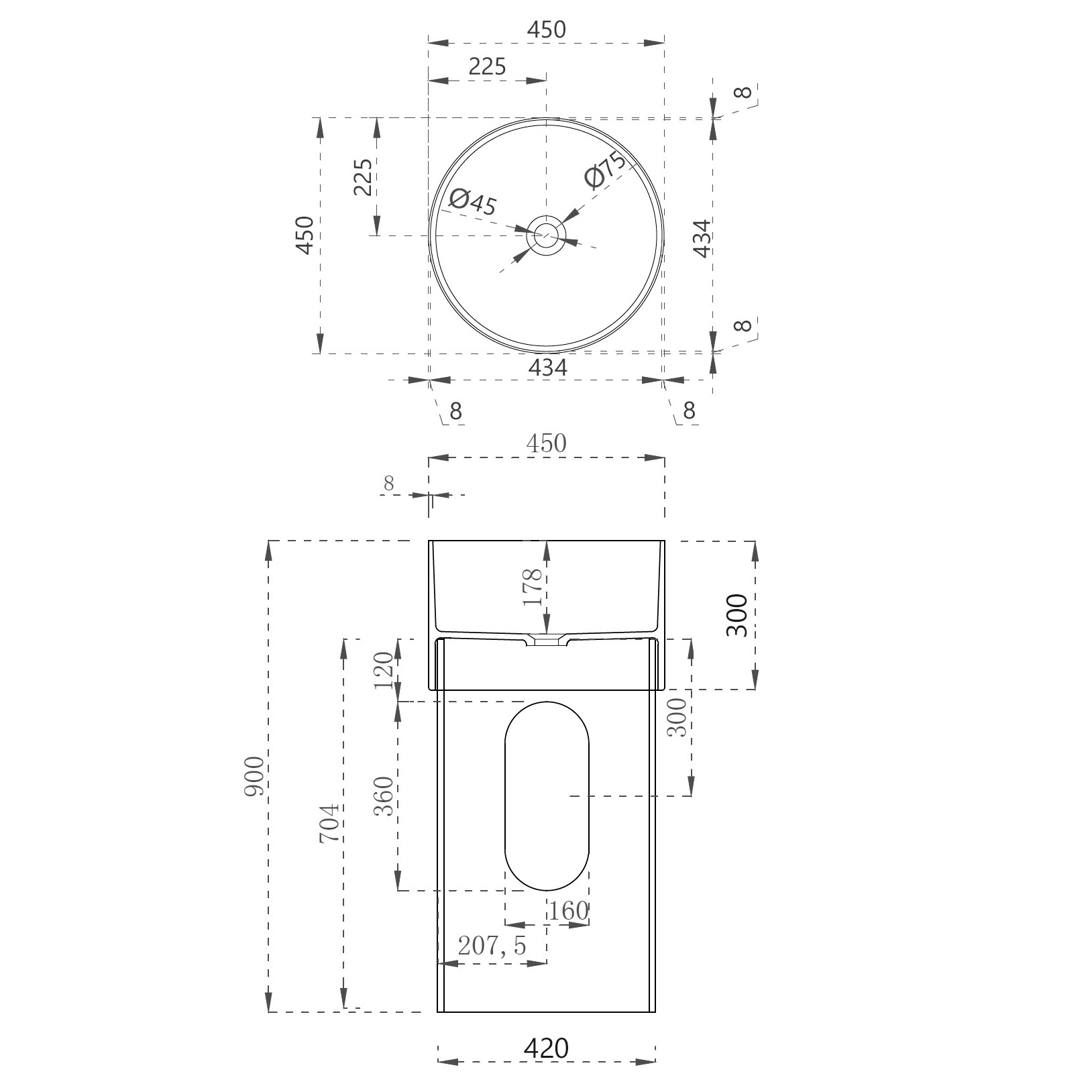 �������� ��������������� ���������� ABBER Kristall AT2701Aquamarin-H ���������