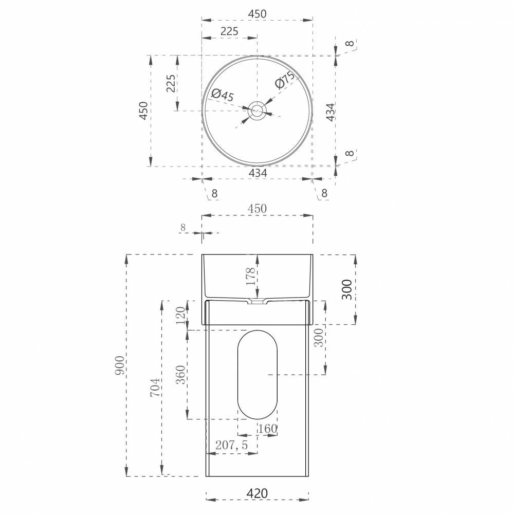 �������� ��������������� ���������� ABBER Kristall AT2701Saphir-H �����