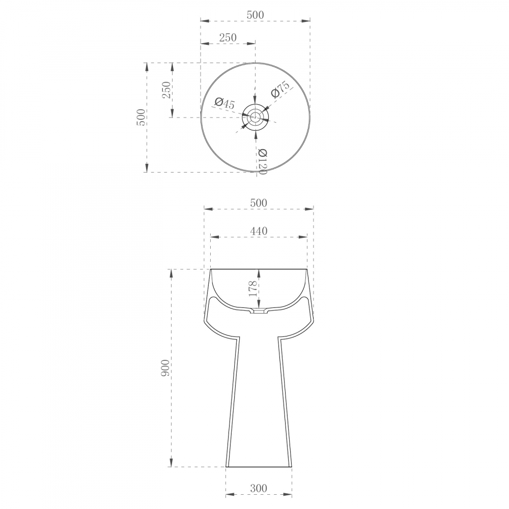 �������� ��������������� ���������� ABBER Kristall AT2706White-Onyx �����/������