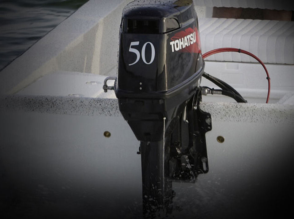 двигатель Tohatsu M-50 для лодки