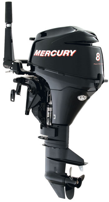 Mercury F8M, F8ML лодочный мотор 4x - 8 л.с., фото
