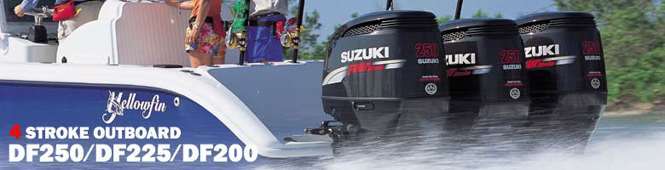лодочные моторы большой мощности - Suzuki DF 250 TX