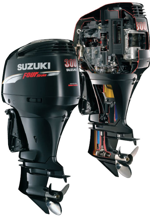 технологии мотора Suzuki DF 300