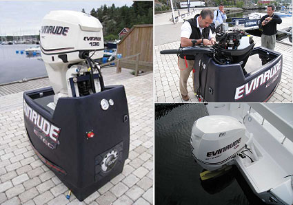 25 и 30-сильные моторы Evinrude E-TEC и Evinrude 55 MFE - лодочные моторы 2009 года