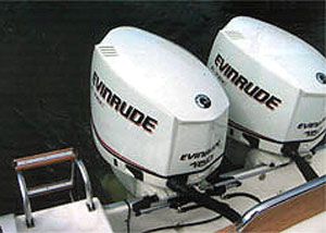 моделильный ряд 2006 года лодочных моторов эвинруд