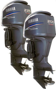 лодочные моторы Yamaha F225 и Ямаха F200